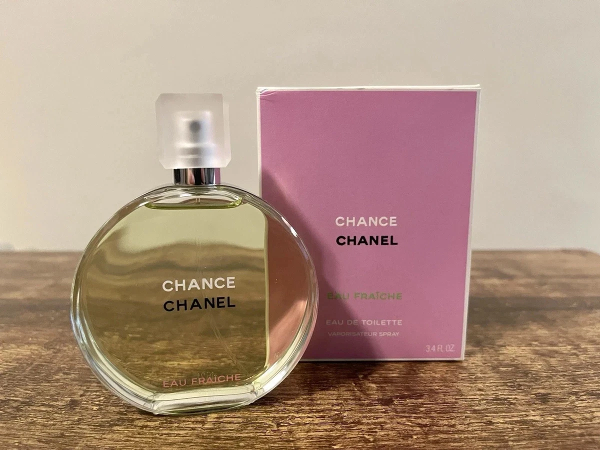 Chance Eau Fraiche de CHANEL 3.4 oz EDT Spray New Sealed - Free