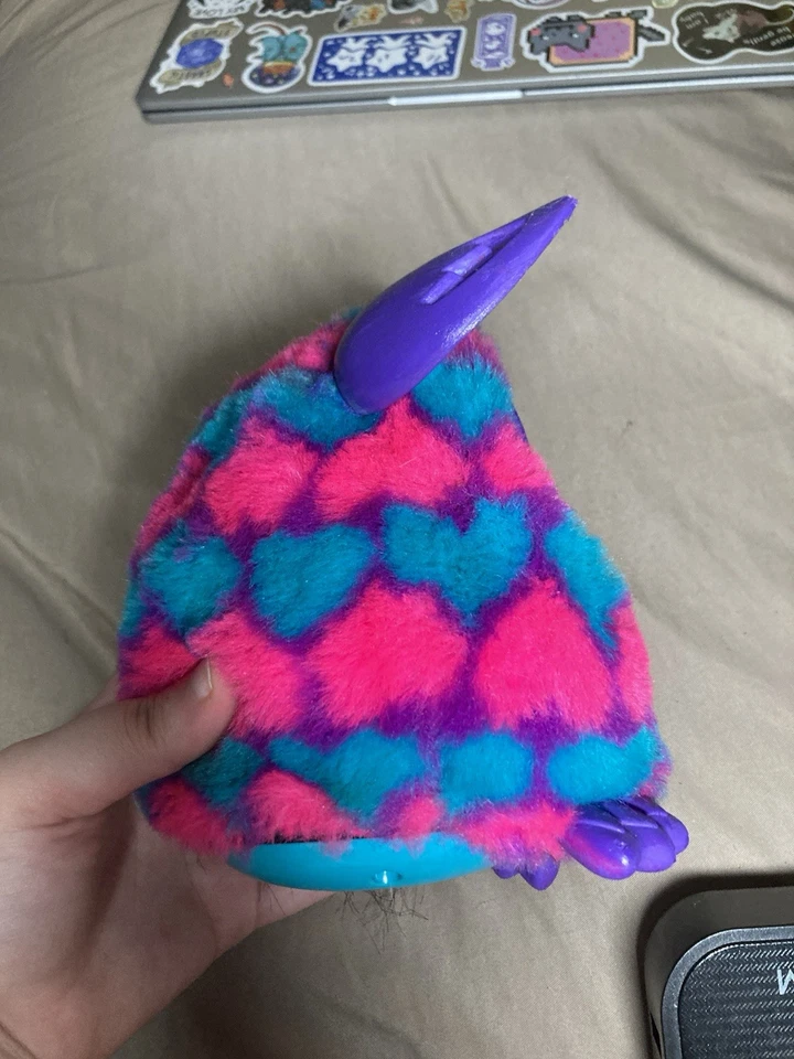 Заказные Розовые и Фиолетовые Сердца Furby Boom | НЕ РАБОТАЮТ, на запчасти или для коллекционеров! - Изображение 2 из 4