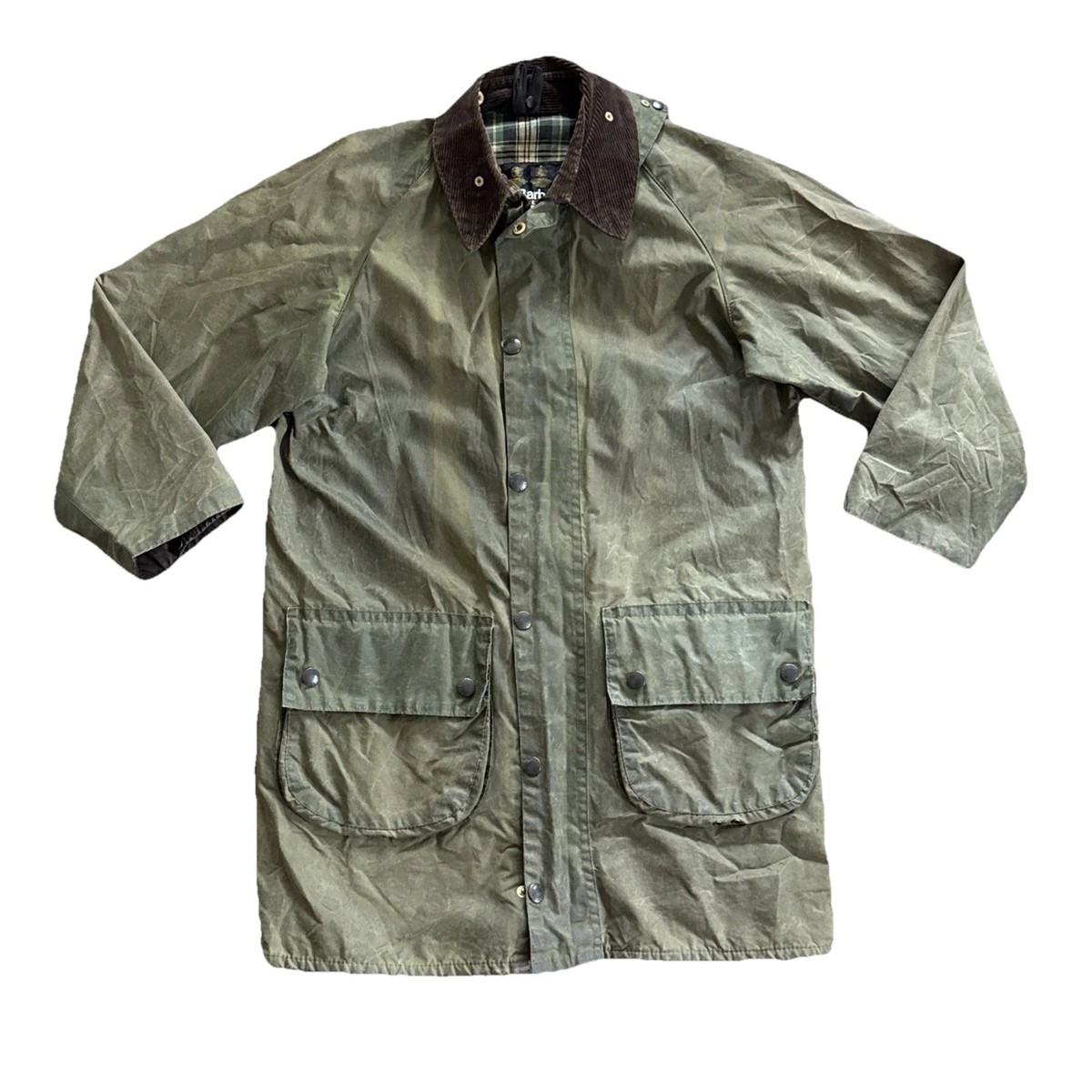 Barbour Gamefair Wax Jacket Men S Olive Waxed Cotton Hunting Field