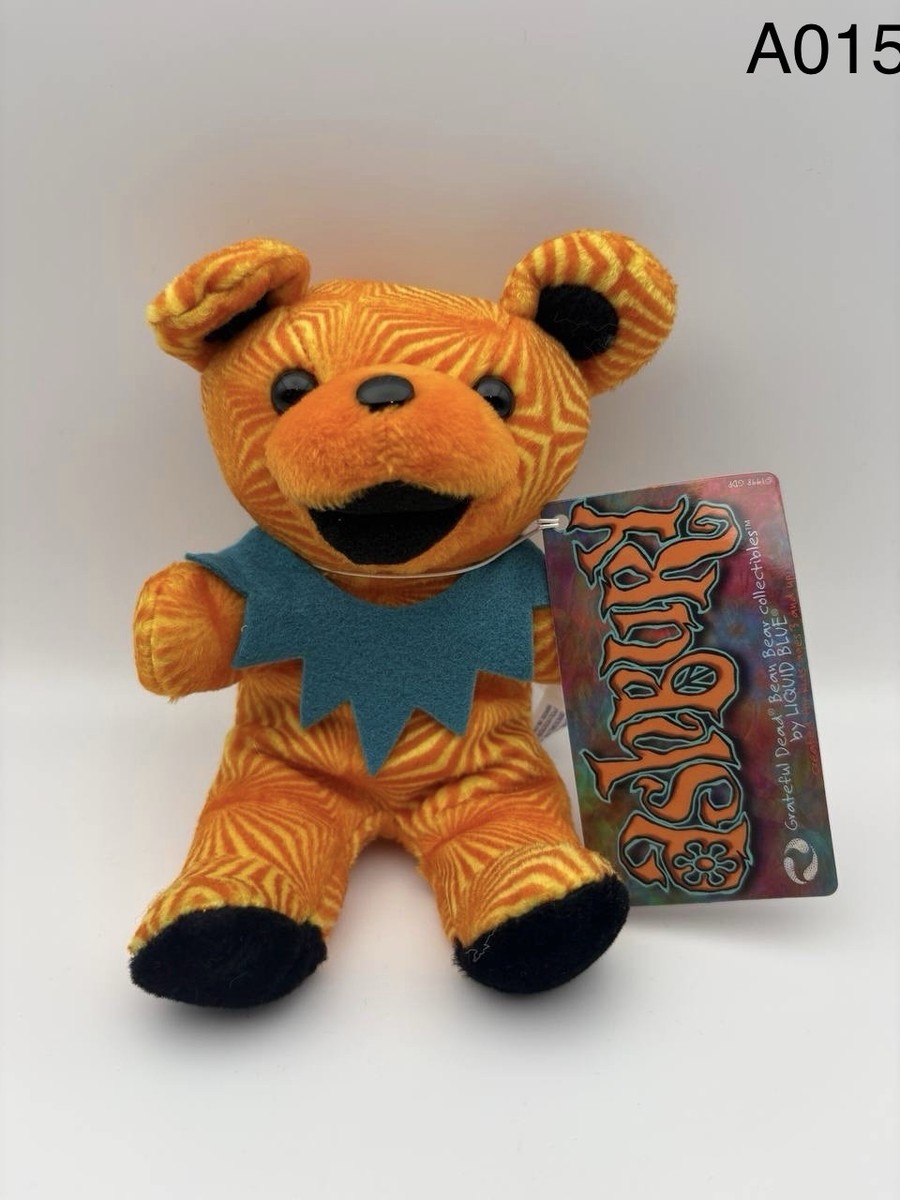 GRATEFUL DEAD BEARS PLUSH ASHBURY - 1998 - By Liquid Blue Inc. New