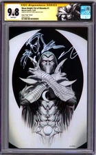 Moon Knight: Fist of Khonshu 1 SS CGC 9.8 Virgin John Giang signed & remarked🔥