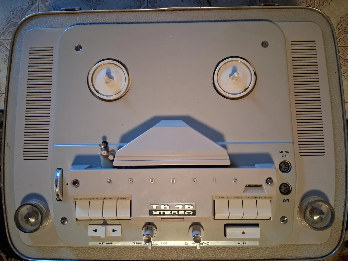 Lot De 7 Boîtiers Pour Bandes Magnétiques Grundig - Reel To Reel