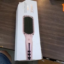 L'ANGE HAIR Le Vite Straightening Brush | Heated Straightener Flat Iron