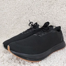 Flux Adapt Runner Mens Sz 14 US, Black Knit Running Sneaker Shoes, Zero-Drop