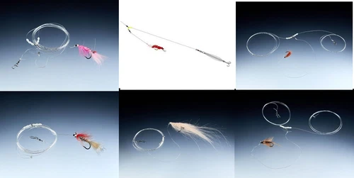Balzer Springerfliegen Lift System Meerforellen Vorfach Springer Fliege