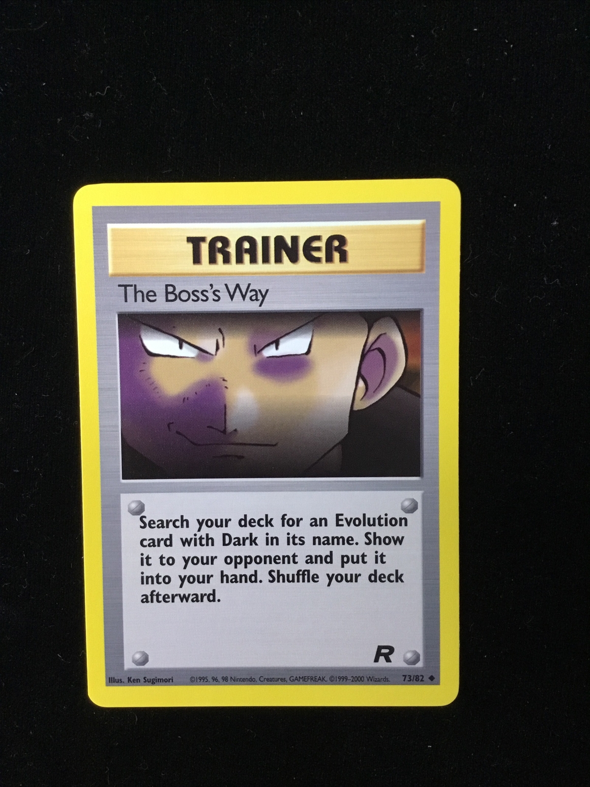 Pokémon TCG The Boss's Way Team Rocket 73 Regular Uncommon NM NP