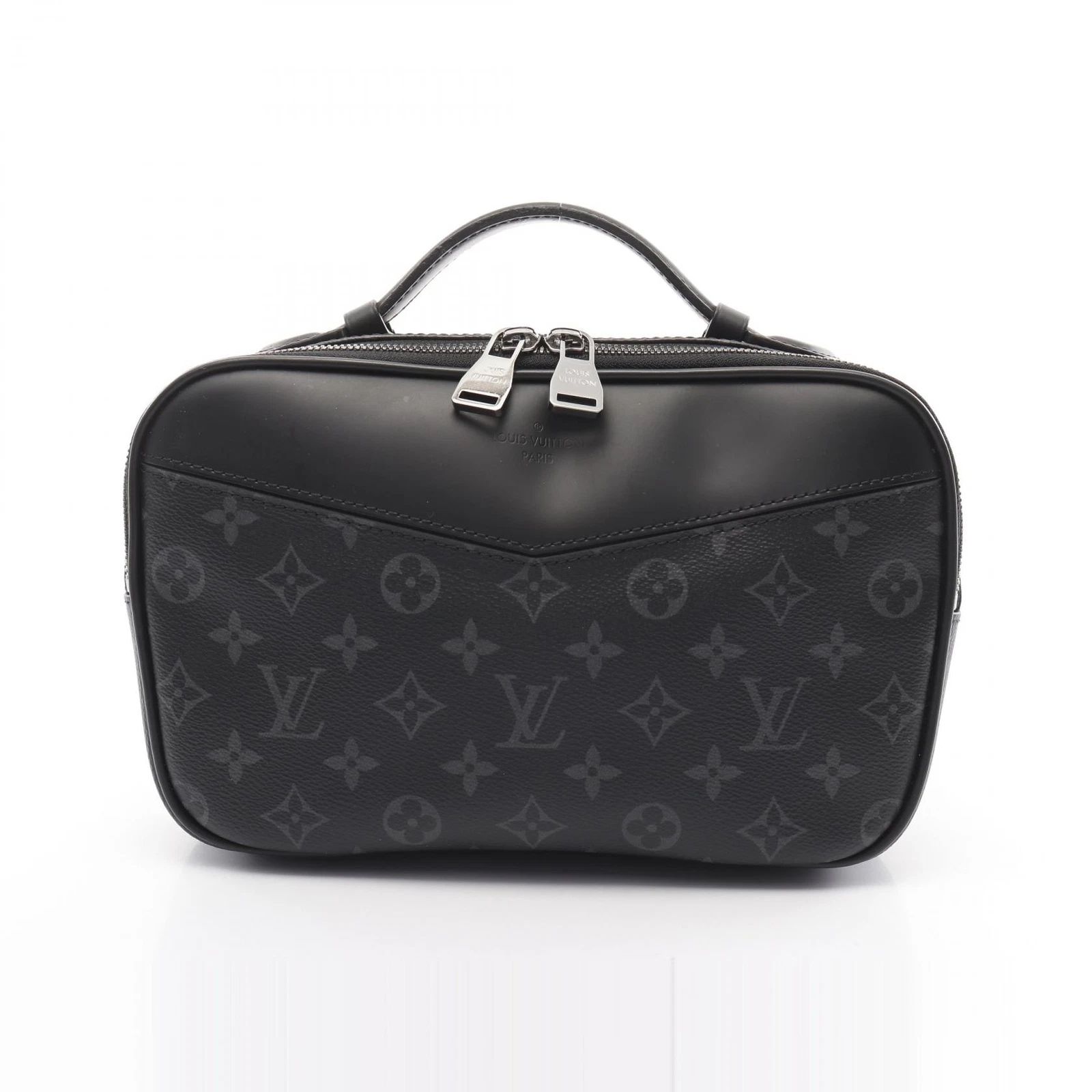 LOUIS VUITTON（LV） Borsa LOUIS VUITTON Bum cintura vita M42906 monogramma eclissi tela pelle nera