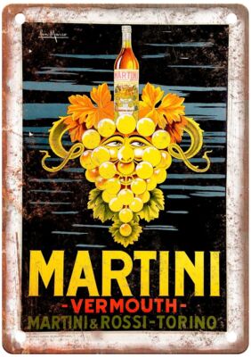 MARCO, Pan Vermouth Vintage Liquor Poster Reproduction Metal Sign E1056