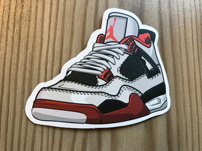 jordan shoe stickers