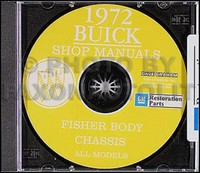 1972 Buick Shop Und KöRper Manuell CD GS Skylark Riviera Lesabre Electra