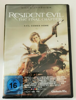 Resident Evil 6 - The Final Chapter Milla Jovovich Neu ovp ab 16 Jahre 