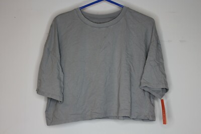 Women's Colsie Sleep Shirt Light Grey Medium