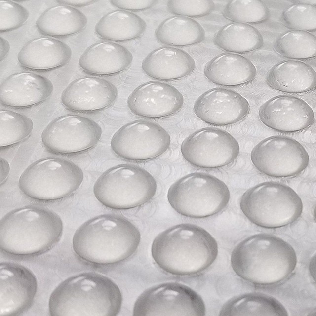 100pcs 3/8" Rubber Silicon Kitchen Door Pad Bumper Damper