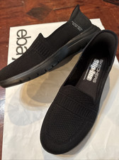 Skechers Women's Slip-ins On the Go Flex Camellia Black Shoes Sz 8.5 138181 New