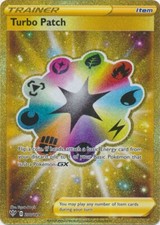 Turbo Patch  200/189 Secret Rare Darkness Ablaze Pokemon TCG