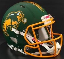 NORTH DAKOTA STATE BISON NCAA Riddell Speed Full Size AUTHENTIC Football Helmet