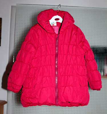 süße rote warme Winterjacke von Topolino, Größe 104, sehr guter Zustand 