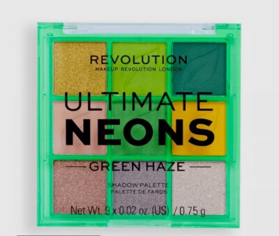 Revolution Beauty UK ULTIMATE NEONS EYESHADOW PALETTE - Green Haze