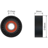 NTY Spannrolle Keilrippenriemen Passend FüR Volvo XC60 156 D4 D3 XC90 II 256 D5