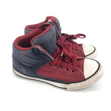 Converse All Star Chuck Taylor High Top Street Sneakers 2 Big Kid Red Blue Youth