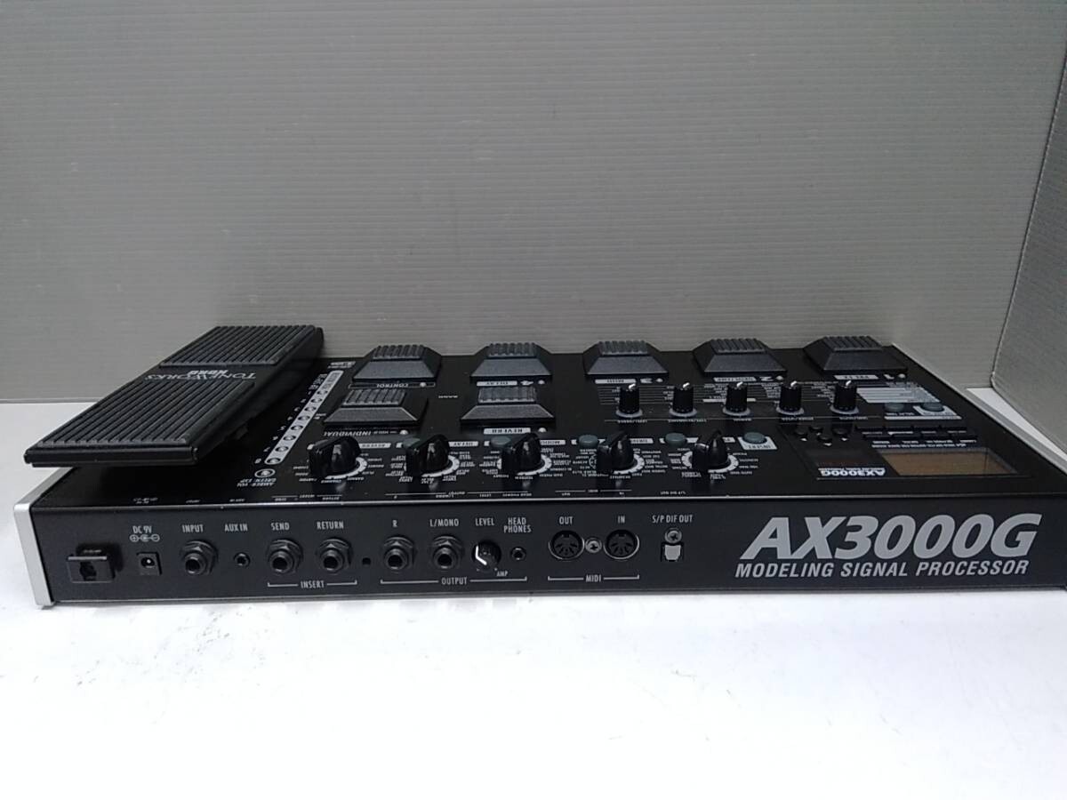 KORG AX3000G Auto-Wah Guitar Multi effector Pedal Tested
