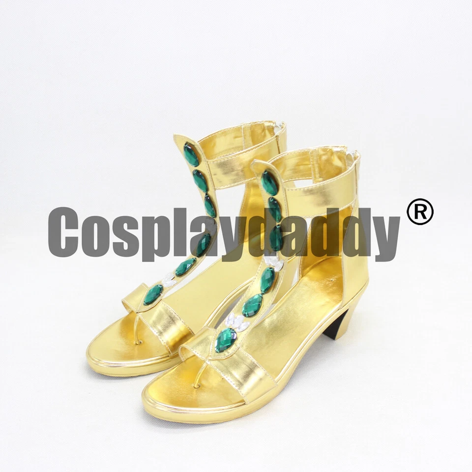 Aladdin Agrabah Princesa Jazmín 2019 Película Ver. Sandalias Cosplay Zapatos X002 Foto 3 de 4