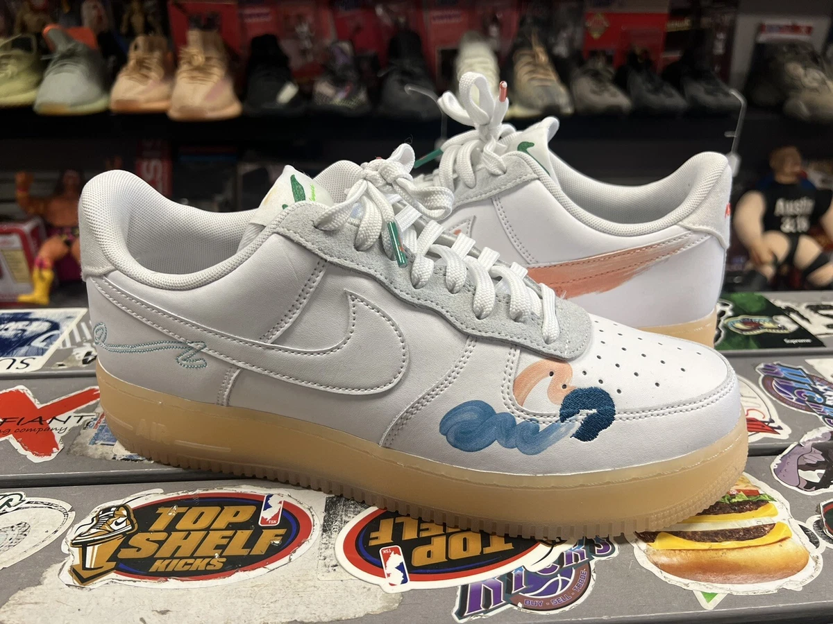 Nike Mayumi Yamase Air Force 1 Fly leather Earth Day Authentic
