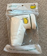 The Masters Golf Tournament Blade Putter Headcover Cover Brand New w/ Tags