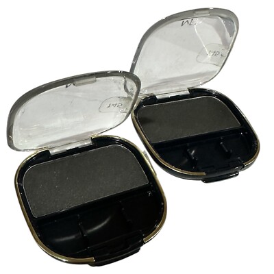 2X Max Factor High Definition Eyeshadow In Black Velvet 145  No Applicator