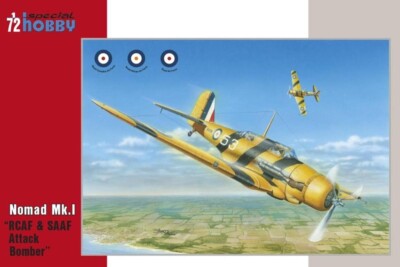 MW22 SPECIAL HOBBY SH72292 NOMAD MK.I  FLUGZEUG 1/72