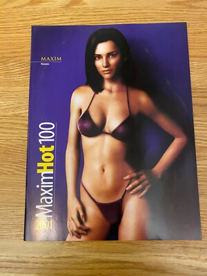 Maxim Magazine HOT 100 2001 Sexy Women Fashion Bikini Lingerie Bra Photos