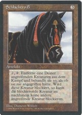 TCG MtG 258 FBB Deutsch Limitiert 3rd Schlachtroß / Ebony Horse