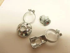 Vintage 60's - Silca "Impero" Pump End with "Reg." Top & Bottom Clips - All NOS