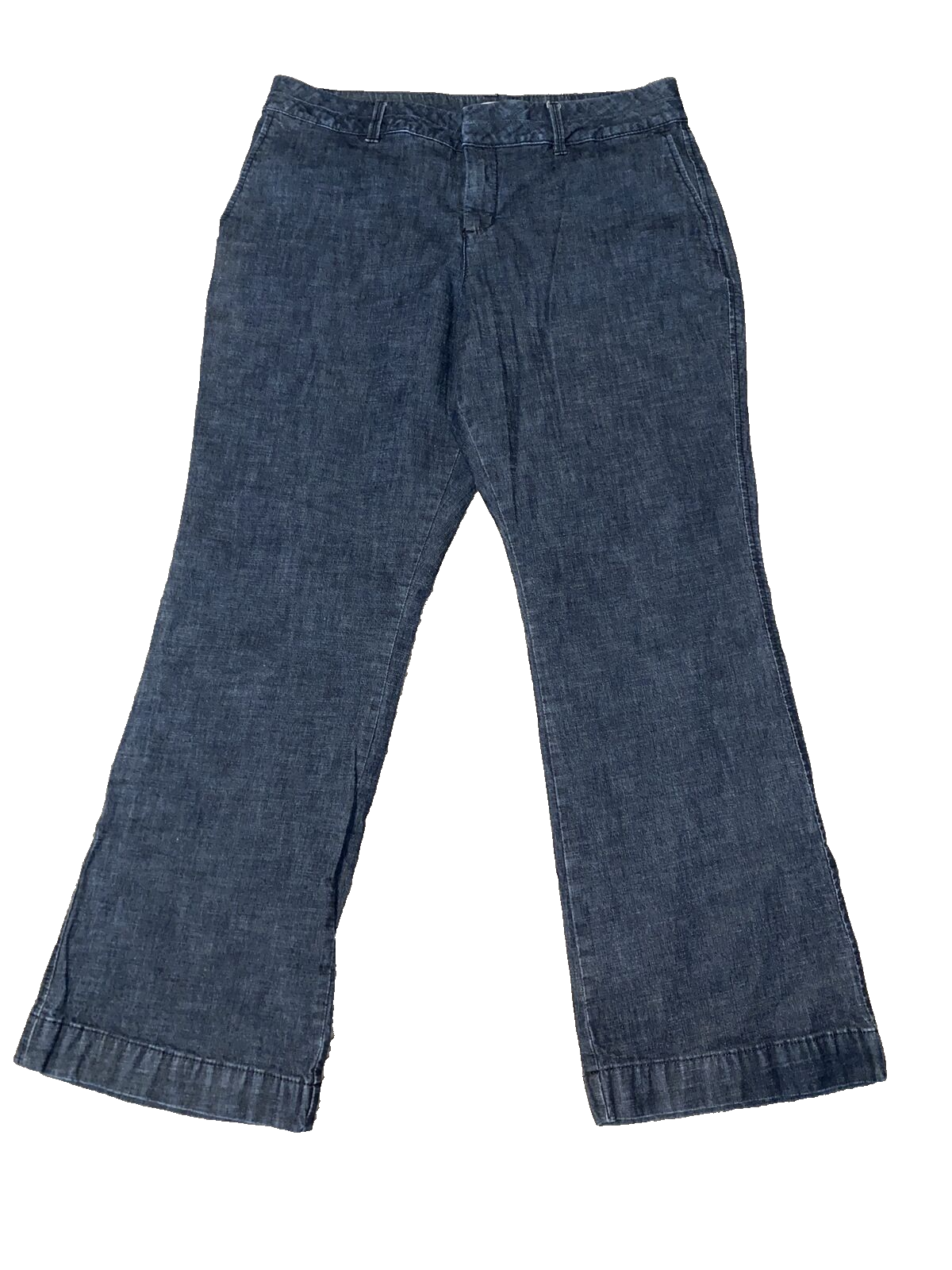 Coldwater Creek Natural Fit Womens Blue Denim Pants Size P14! QUALITY!