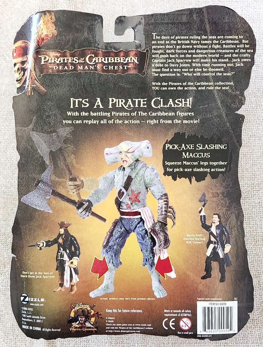 Disney PIRATES OF THE CARIBBEAN: Dead Man's Chest MACCUS 7