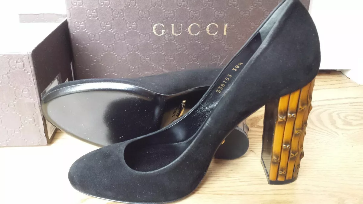 Gucci bamboo shop heels