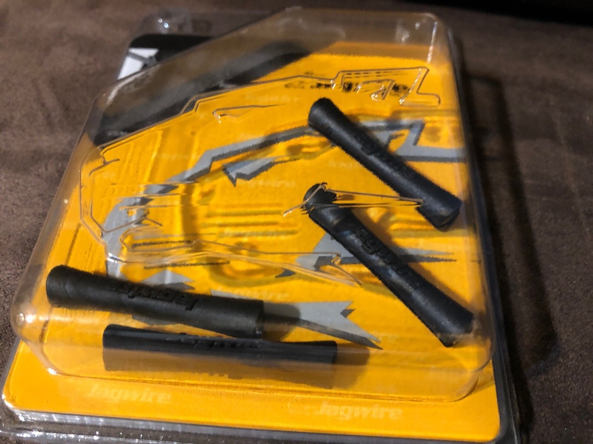 Jagwire Mini Tube Tops Protection de Cadre 50 pièces Noir