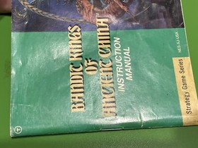 Bandit Kings of Ancient China Nintendo NES Manual Instruction Booklet