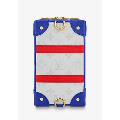 Louis Vuitton NBA Soft Trunk Phone Box Antartica White 