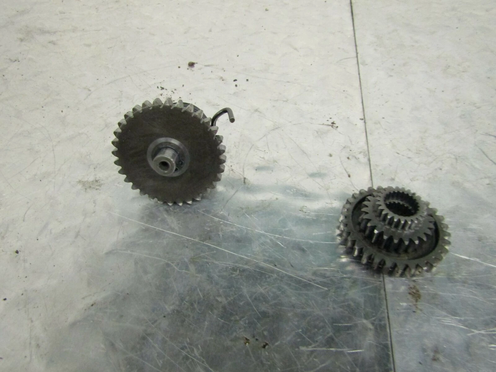 00-17 KAWASAKI KX65 KICKSTARTER GEAR ASSY. SPINDLE SHAFT SPRING