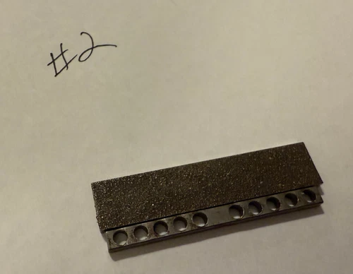 Original Gibson Patent Sticker T Top Humbucker Rough Cast Magnet & Keeper #2