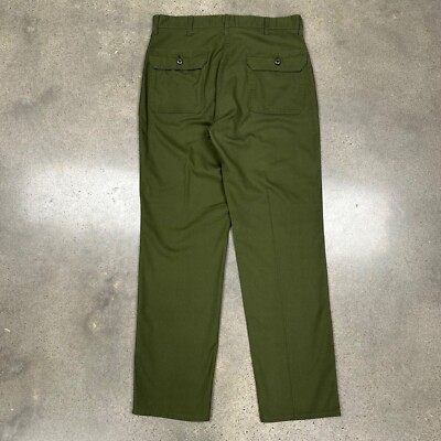 Vintage 60s Military OG107 Style Pleated Trouser Pants | eBay Vintage 60s Military OG107 Style Pleated Trouser Pants | eBay