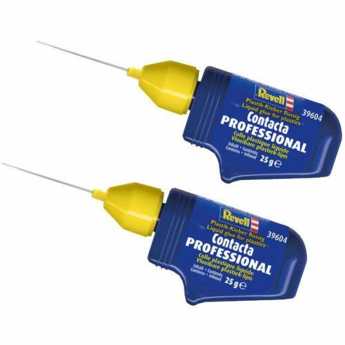 REVELL 39604 Contacta Professional 2x Liquid Glue for Plastics - 25g