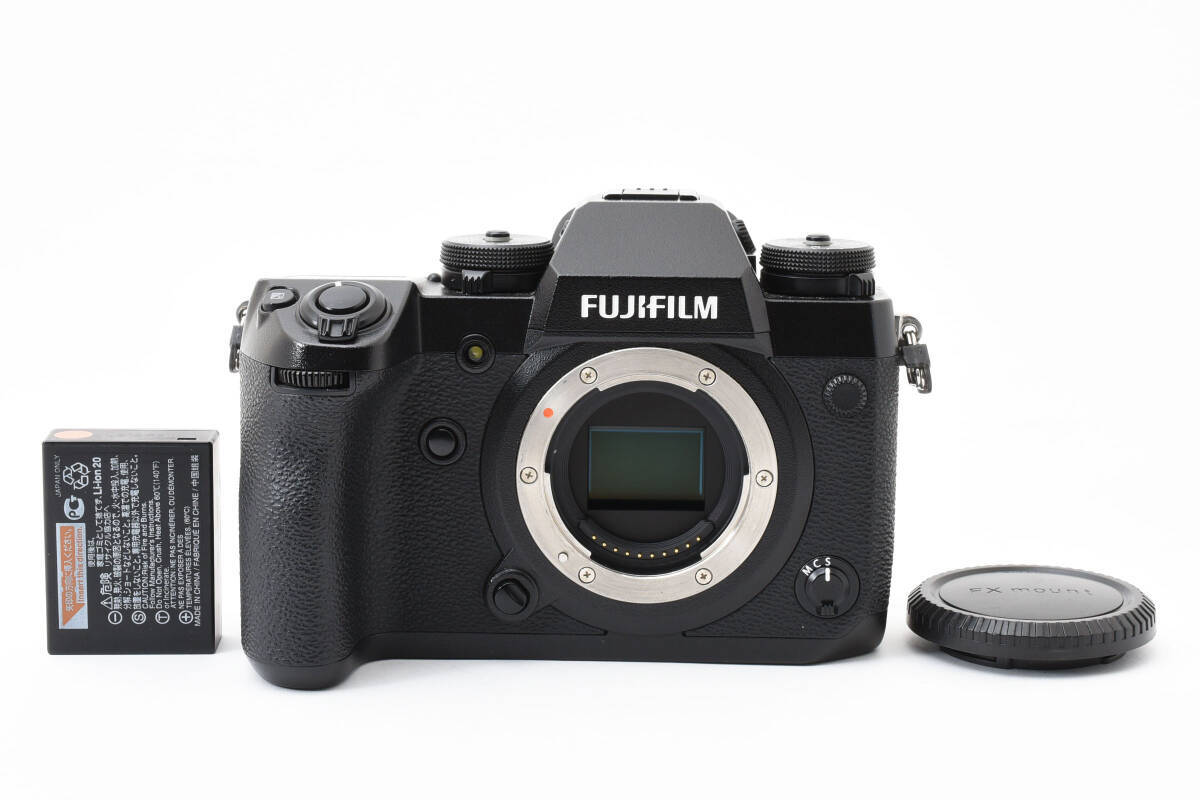 【Near MINT】Fujifilm X-H1 24MP Mirrorless SLR Digital Camera Body Black