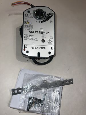 Sauter Damper Rotary Actuator-24V  AC/DC ASF213SF122. New & Free Shipping