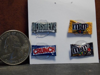 Dollhouse Miniature Candy Bars Food 1:12 one inch scale B451 Dollys Gallery