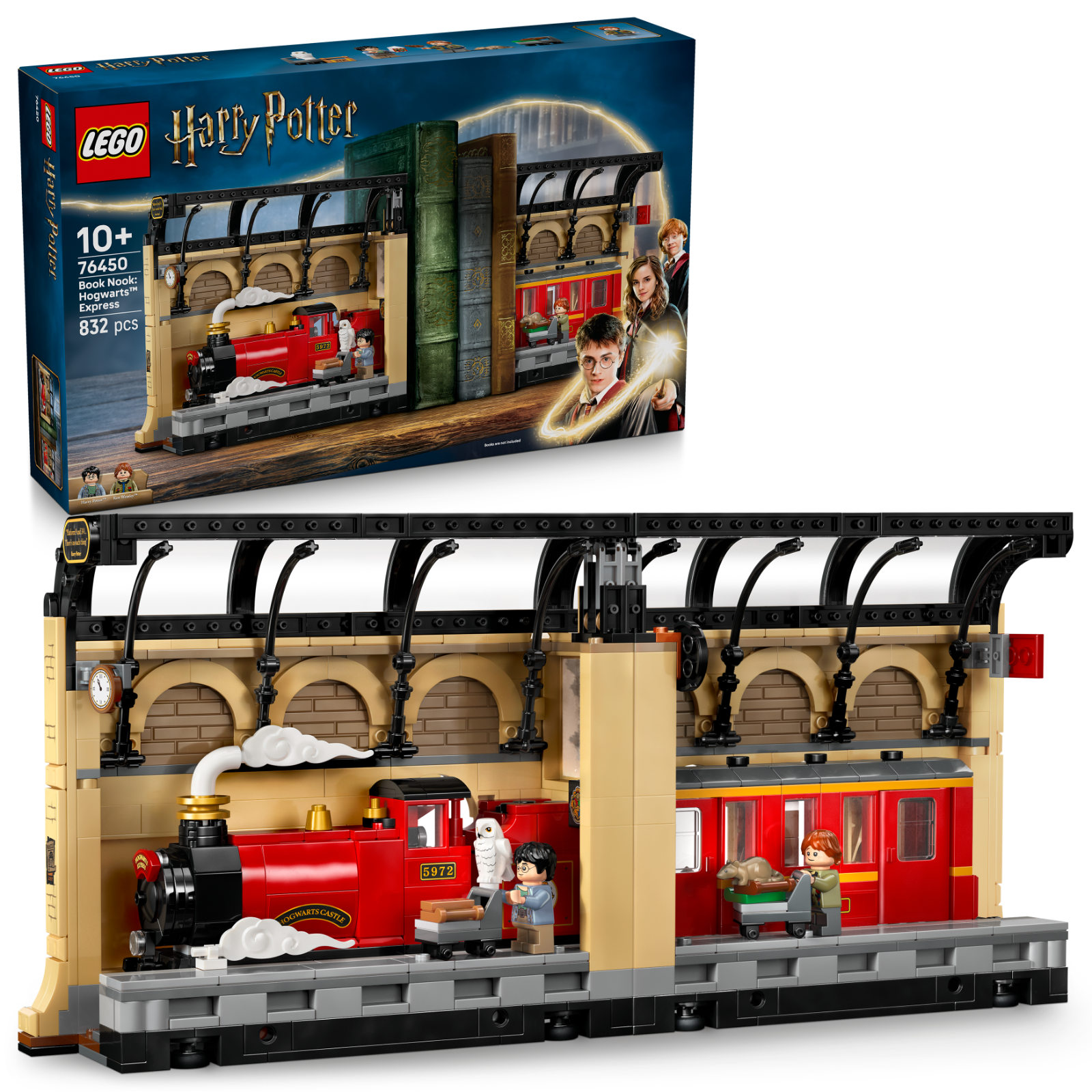 LEGO® Harry Potter Buchstütze: Hogwarts™ Express 832 Teile 76450 - Bild 3