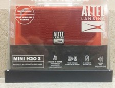 Altec Lansing Mini H20 3 Bluetooth Waterproof Speaker pls read details 