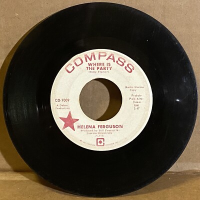 HEAR RARE NORTHERN SOUL FUZZ GUITAR VG 45 Helena Ferguson My Terms COMPASS PROMO