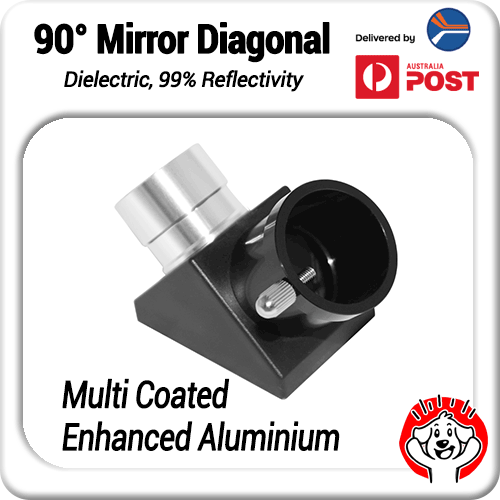 Diagonal (90° / 90 Degree) Mirror Diagonal (1.25″) for Telescope